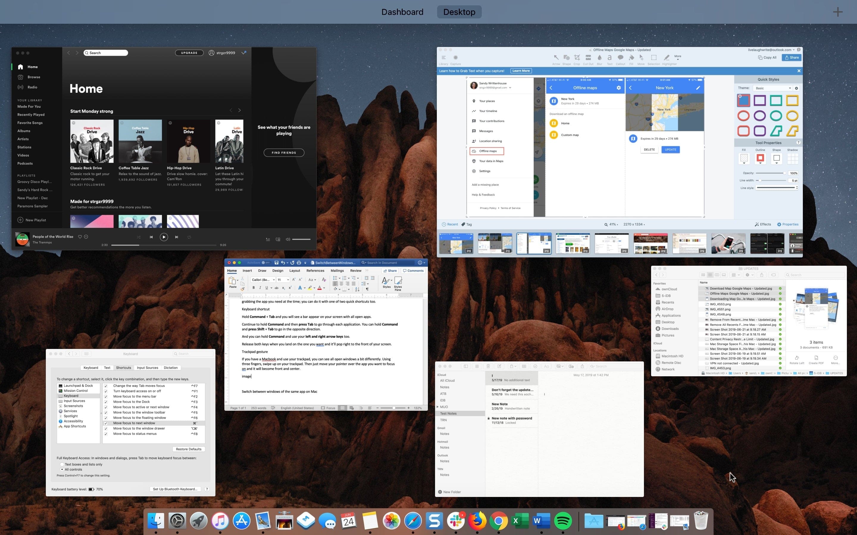 Mac Book How To Switch Same App Windows